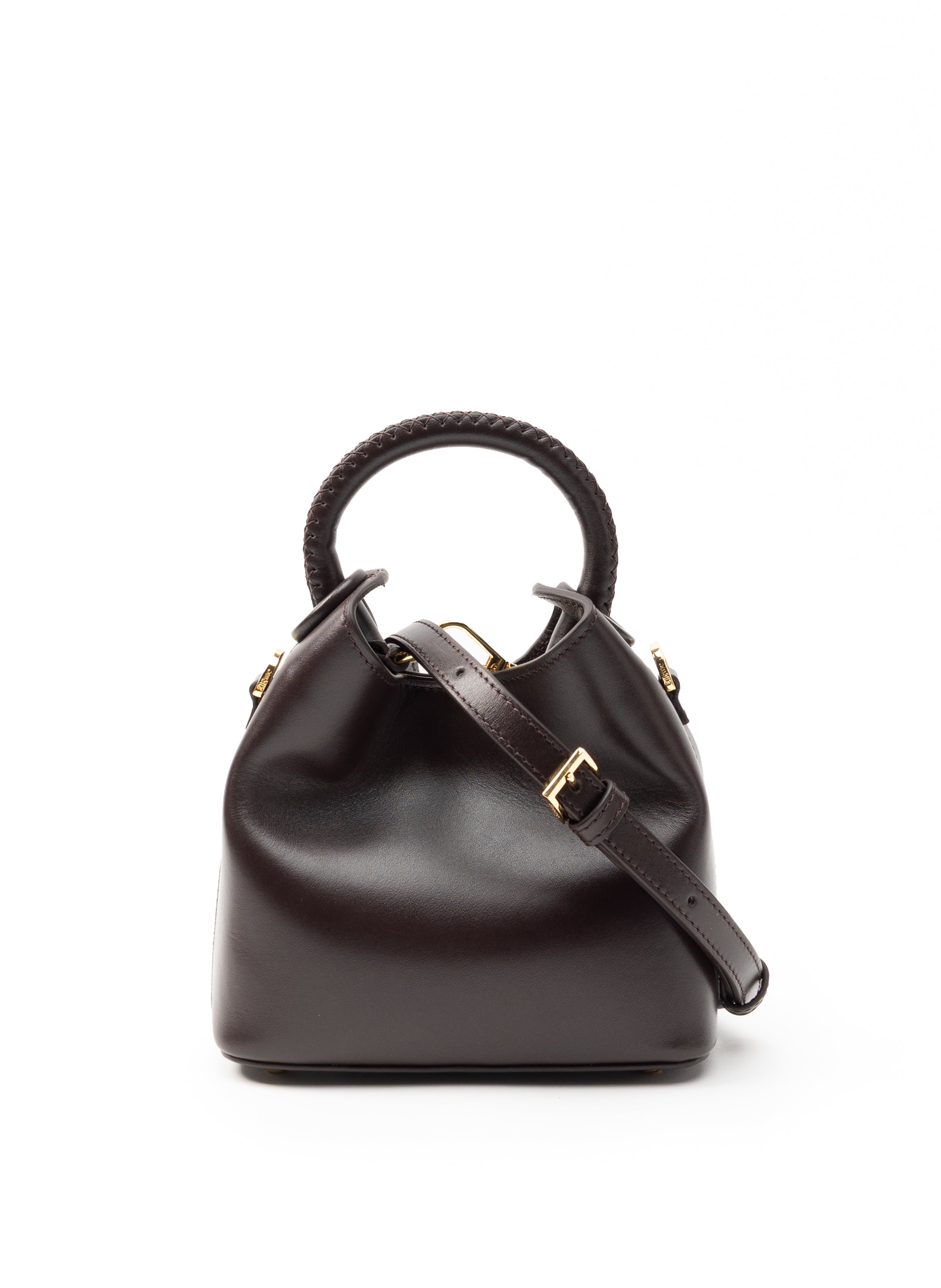 CLANE ×ellemeコラボ elleme MADELEINE Madeleine Pebbled Leather Taupe - French Leather Bags - Elleme