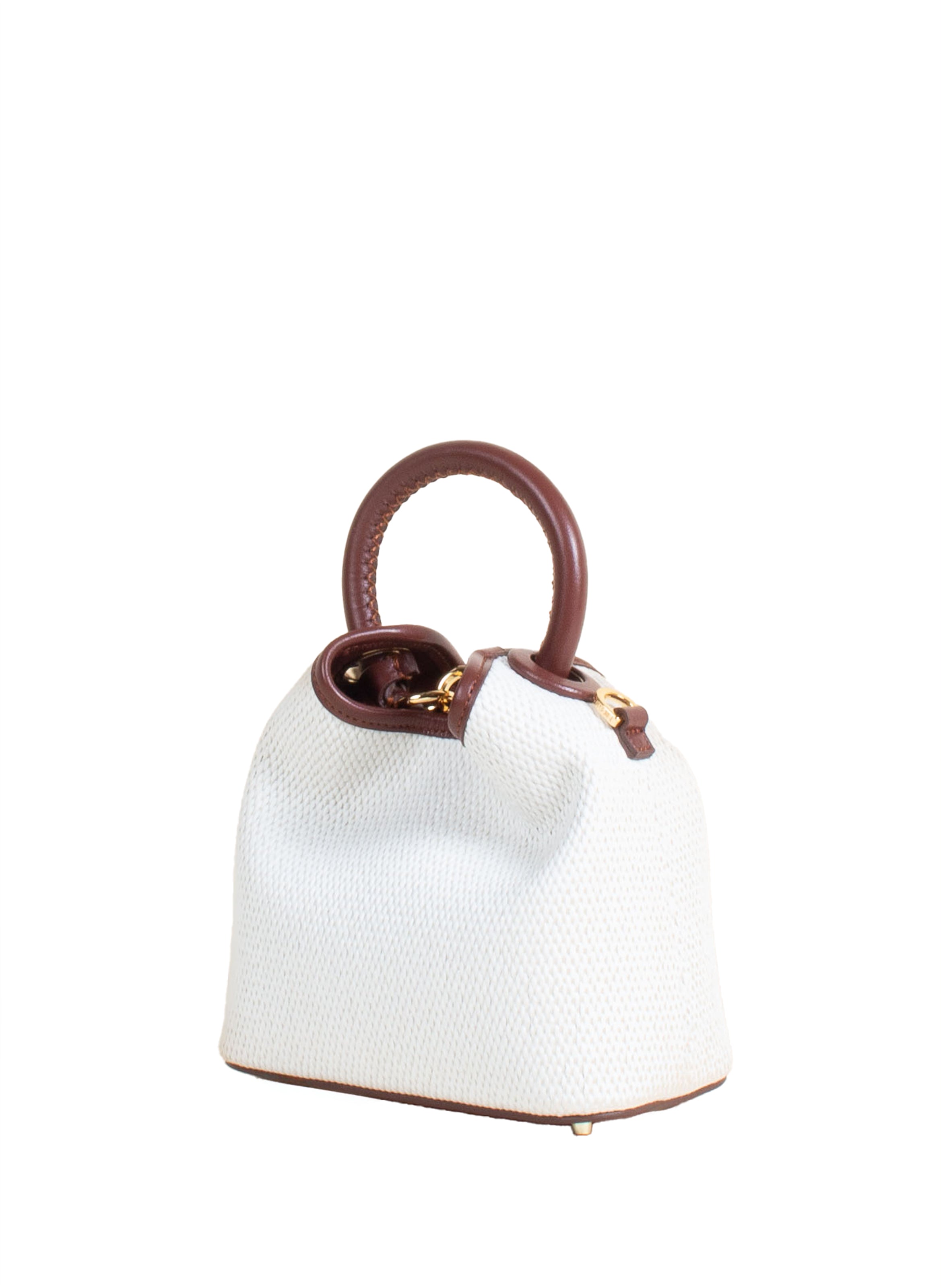 Madeleine Raffia White/Russet – Elleme