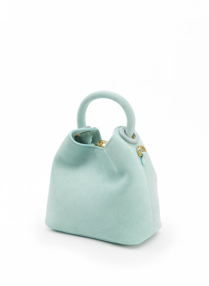 Madeleine Suede Turquoise