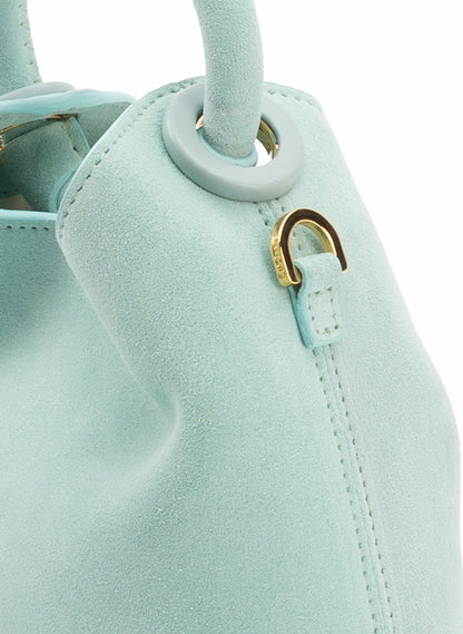 Madeleine Suede Turquoise