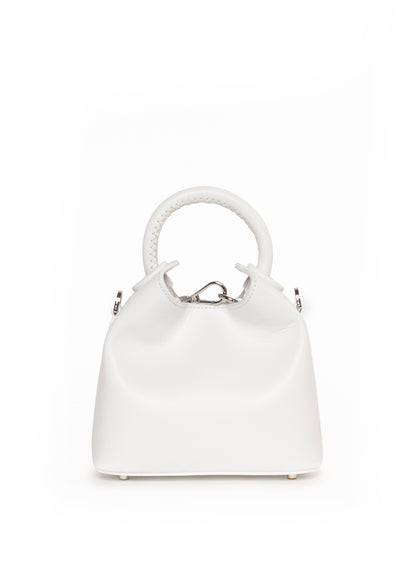 Madeleine Cuir Blanc