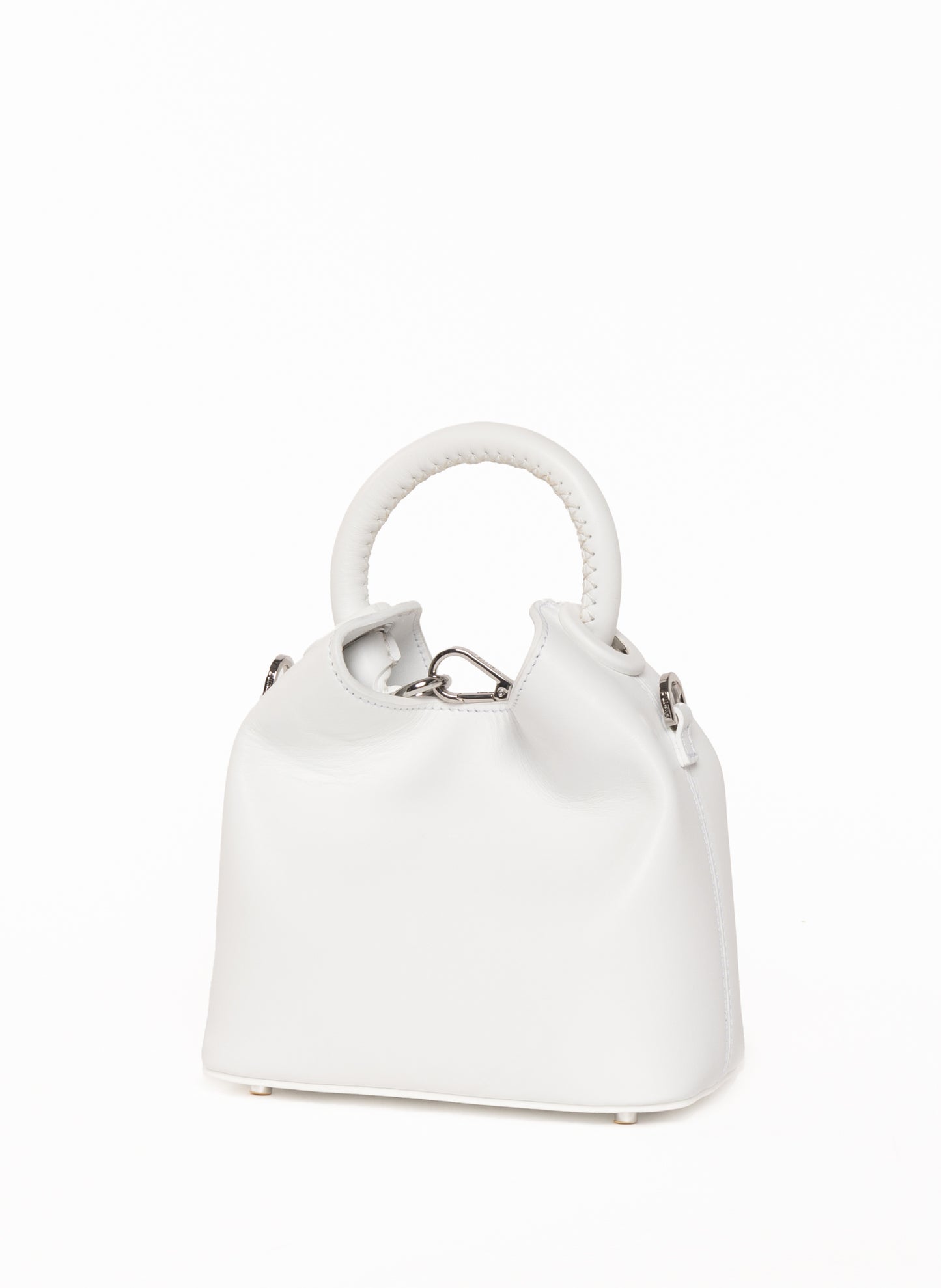 Madeleine Leather White