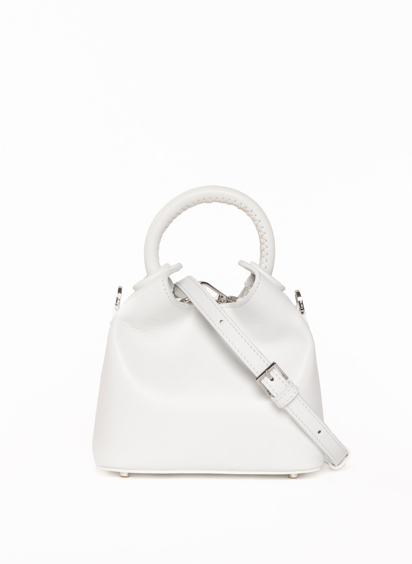 Madeleine Leather White