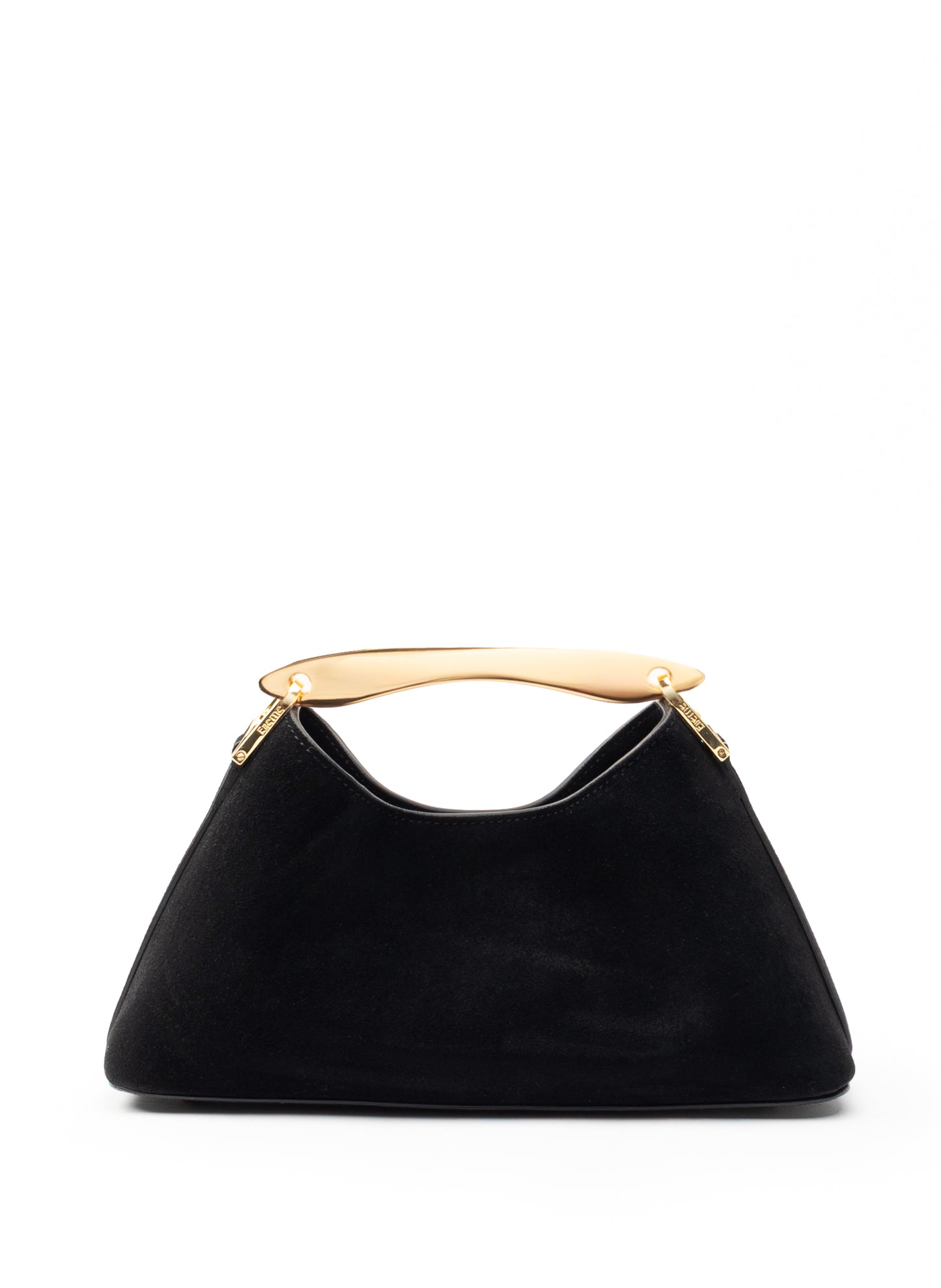 Mini Boomerang Suede Black