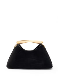 Mini Boomerang Suede Black