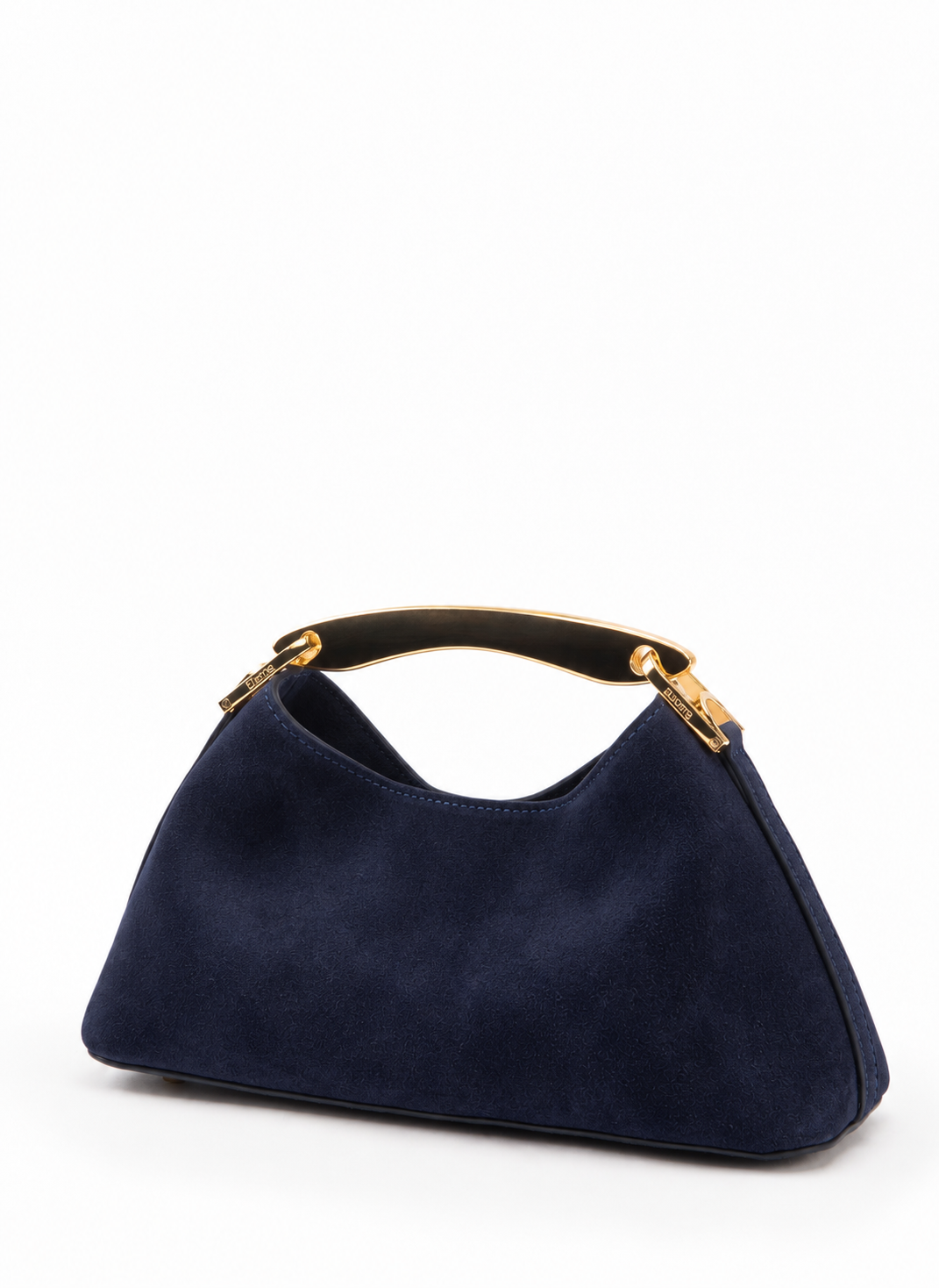 Mini Boomerang Suede Midnight Blue