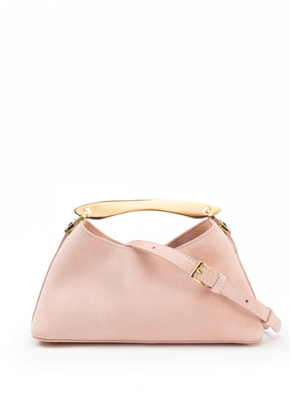 Mini Boomerang Suede Pink