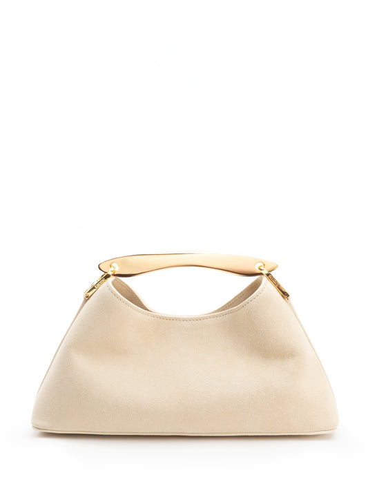 Mini Boomerang Suede Sand