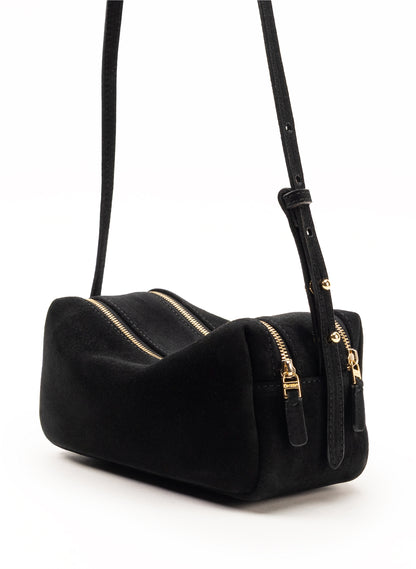 Mini Trousse Suede Black