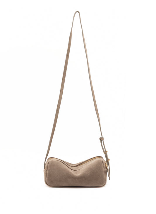 Mini Trousse Suede Gris