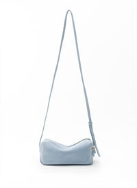 Mini Trousse Suede Light Blue