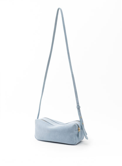 Mini Trousse Suede Light Blue