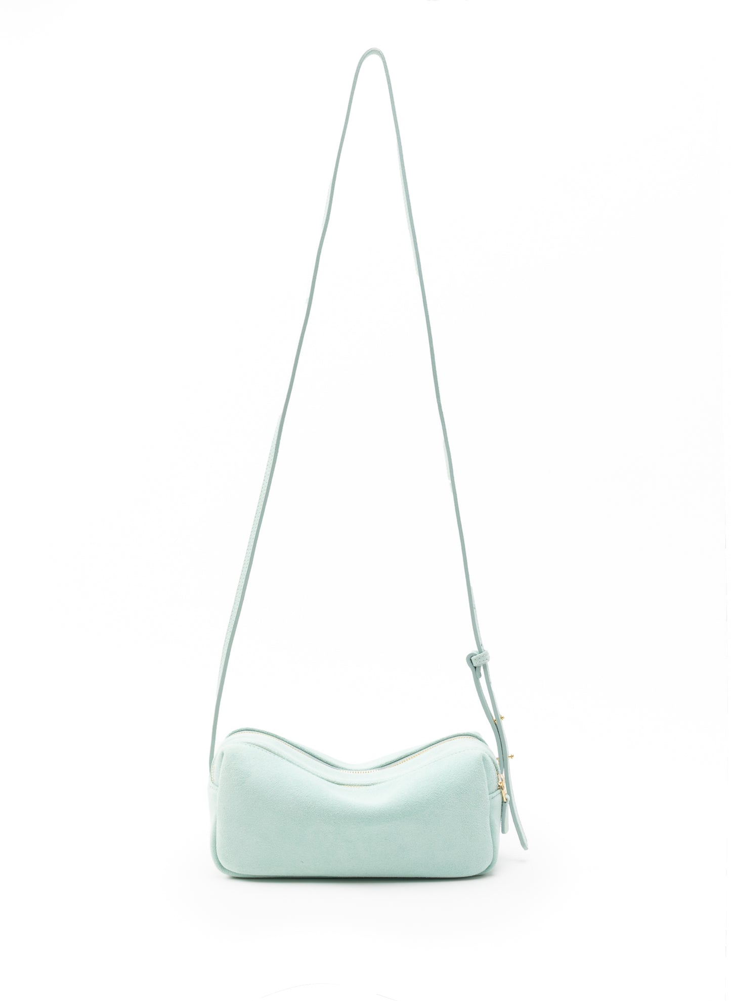 Mini Trousse Suede Turquoise