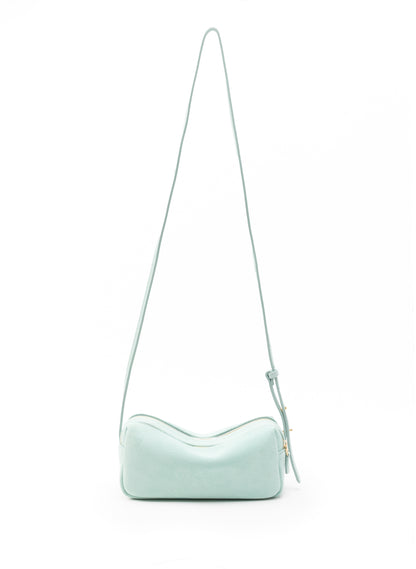 Mini Trousse Suede Turquoise