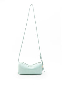 Mini Trousse Suede Turquoise