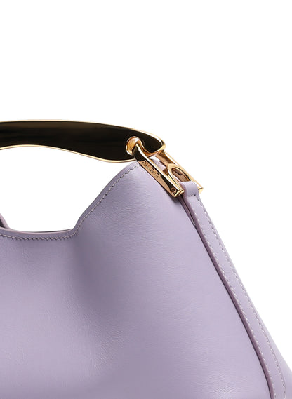 Mini Boomerang Leather Lilac