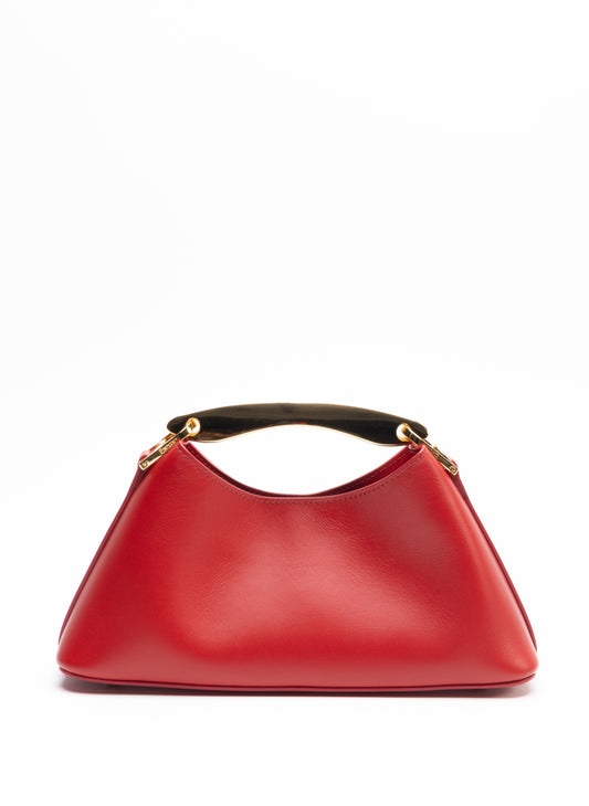 Mini Boomerang Cuir Rouge