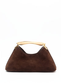 Mini Boomerang Suede Brownie