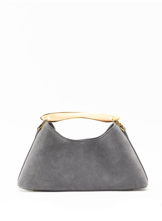 Mini Boomerang Suede Grey