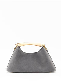 Mini Boomerang Suede Grey