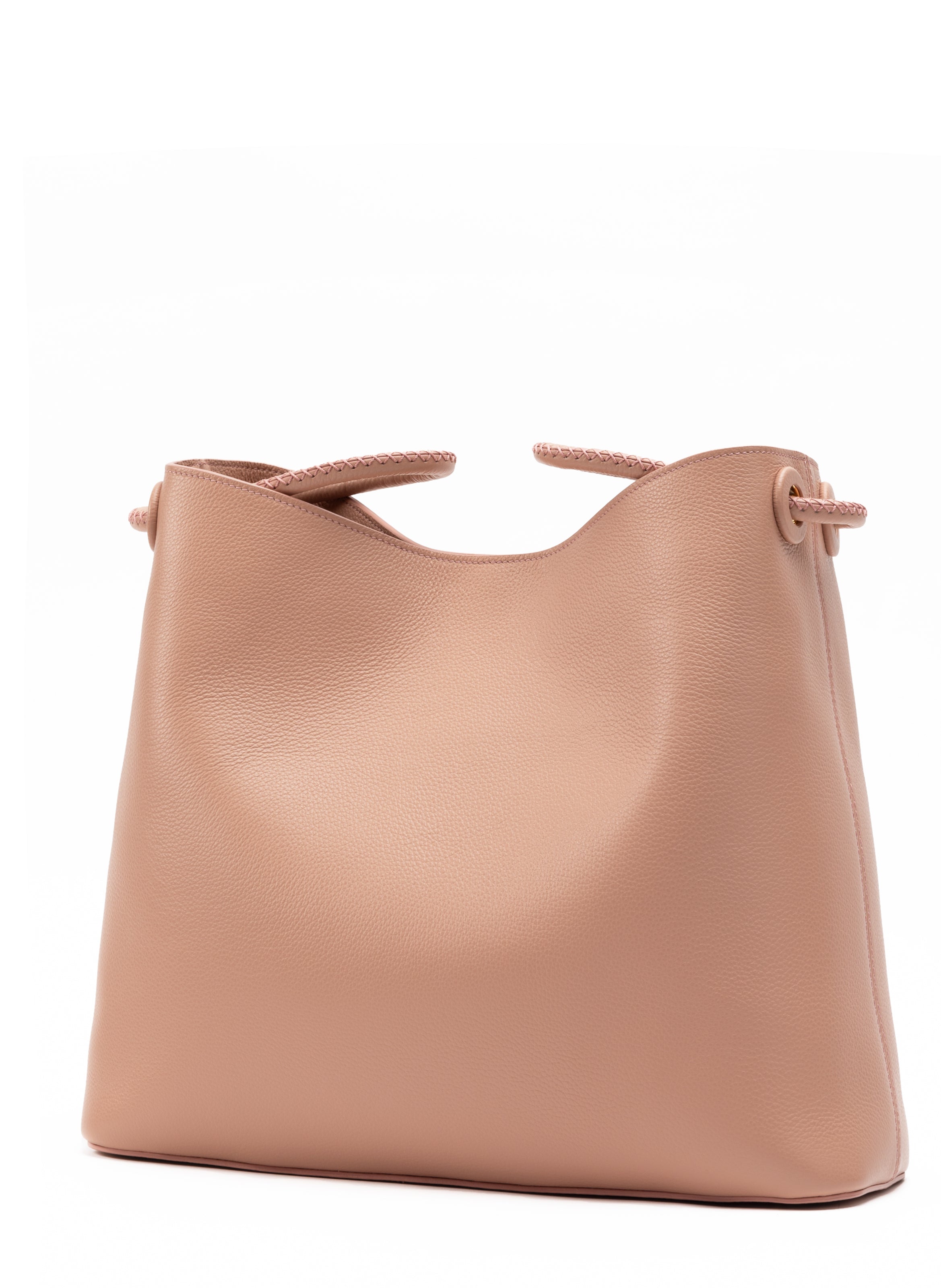 ☆本日限定価格 美品 Elleme Dimple Leather Black Dimple トート ペブルド レザー ブラック ホワイト ステッチ