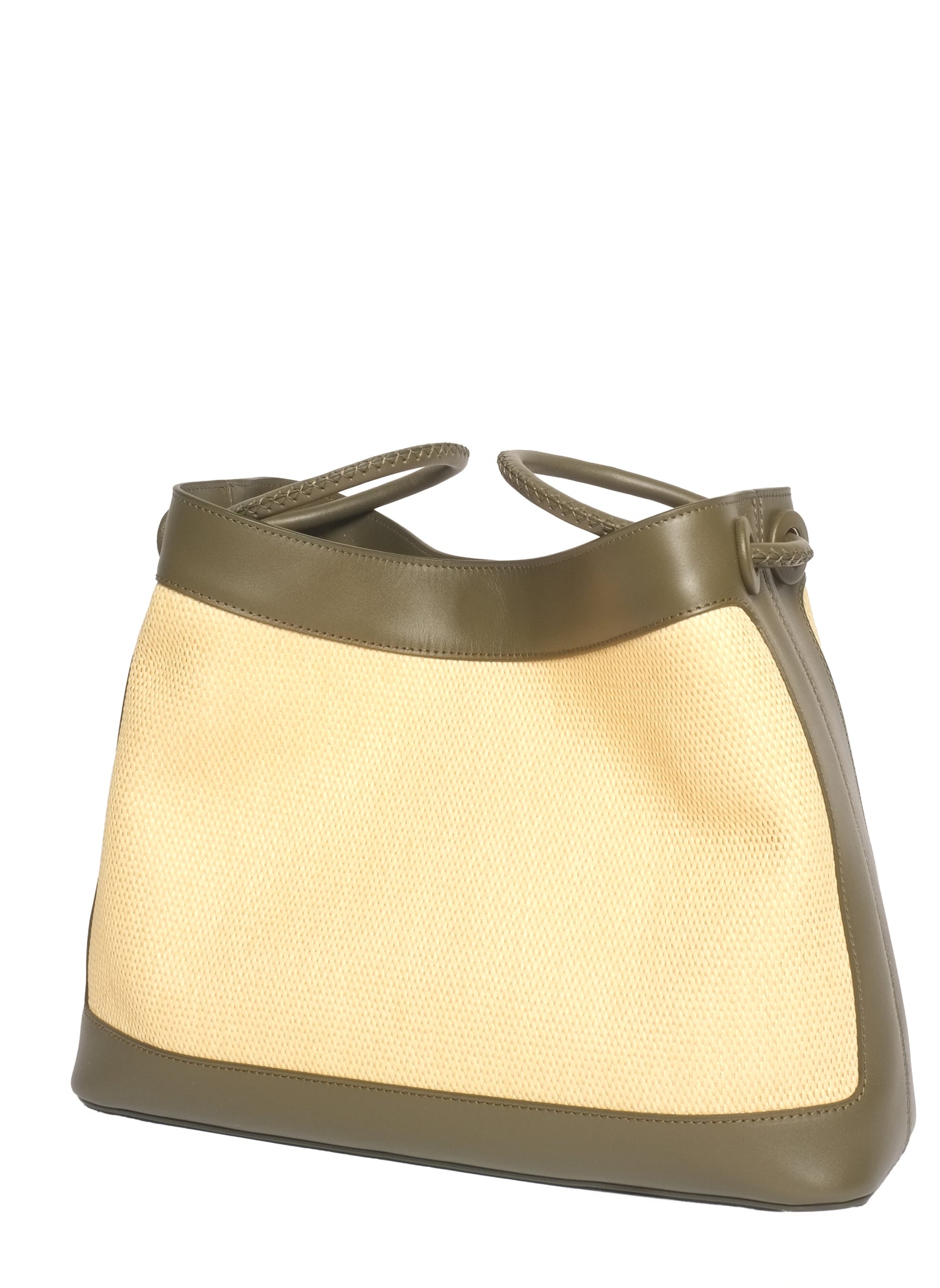 New Vosges Raffia Naturel/Basilic