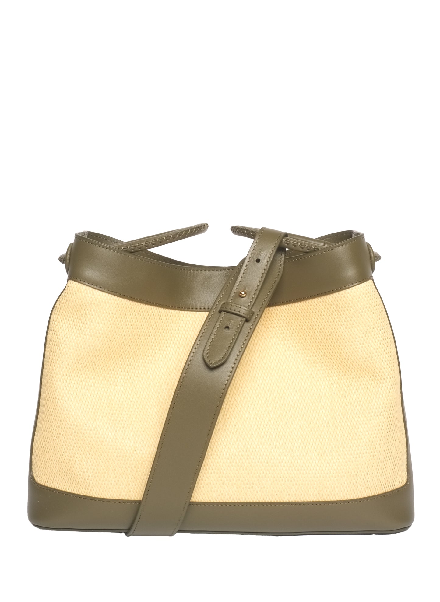 New Vosges Raffia Naturel/Basilic