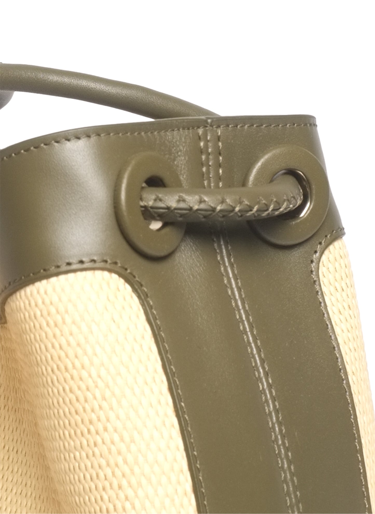 New Vosges Raffia Naturel/Basilic