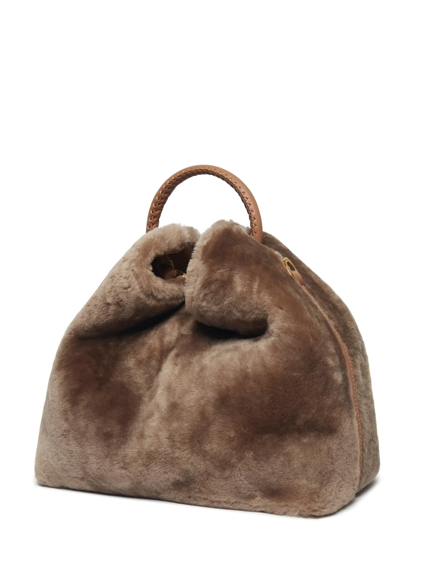 Raisin Shearling Montone Taupe