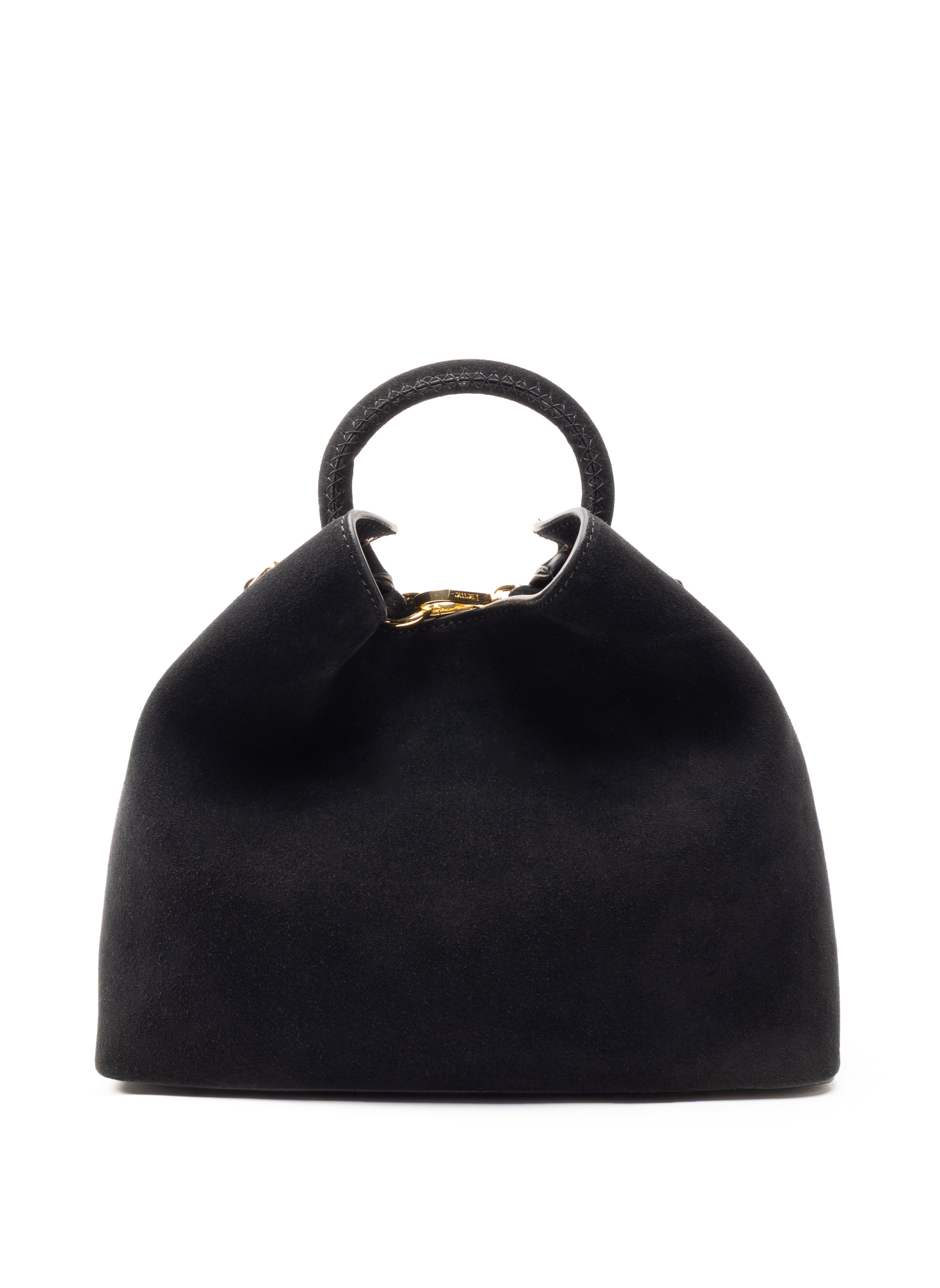 【新品】elleme エレメ バッグ パイソン柄 黒 RAISIN Raisin Suede Black - Handbags for Women - Elleme