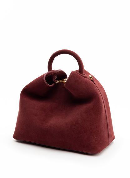 Raisin Suede Burgundy