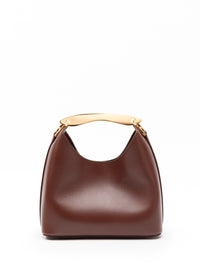 Small Boomerang Leather Russet