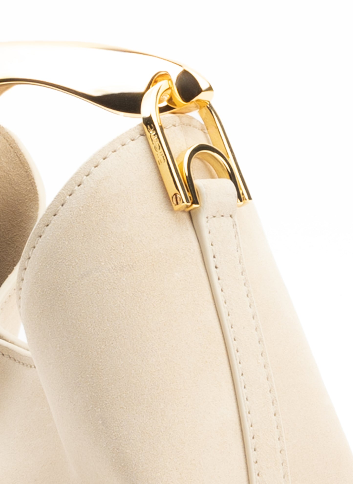 Small Boomerang Suede Sand