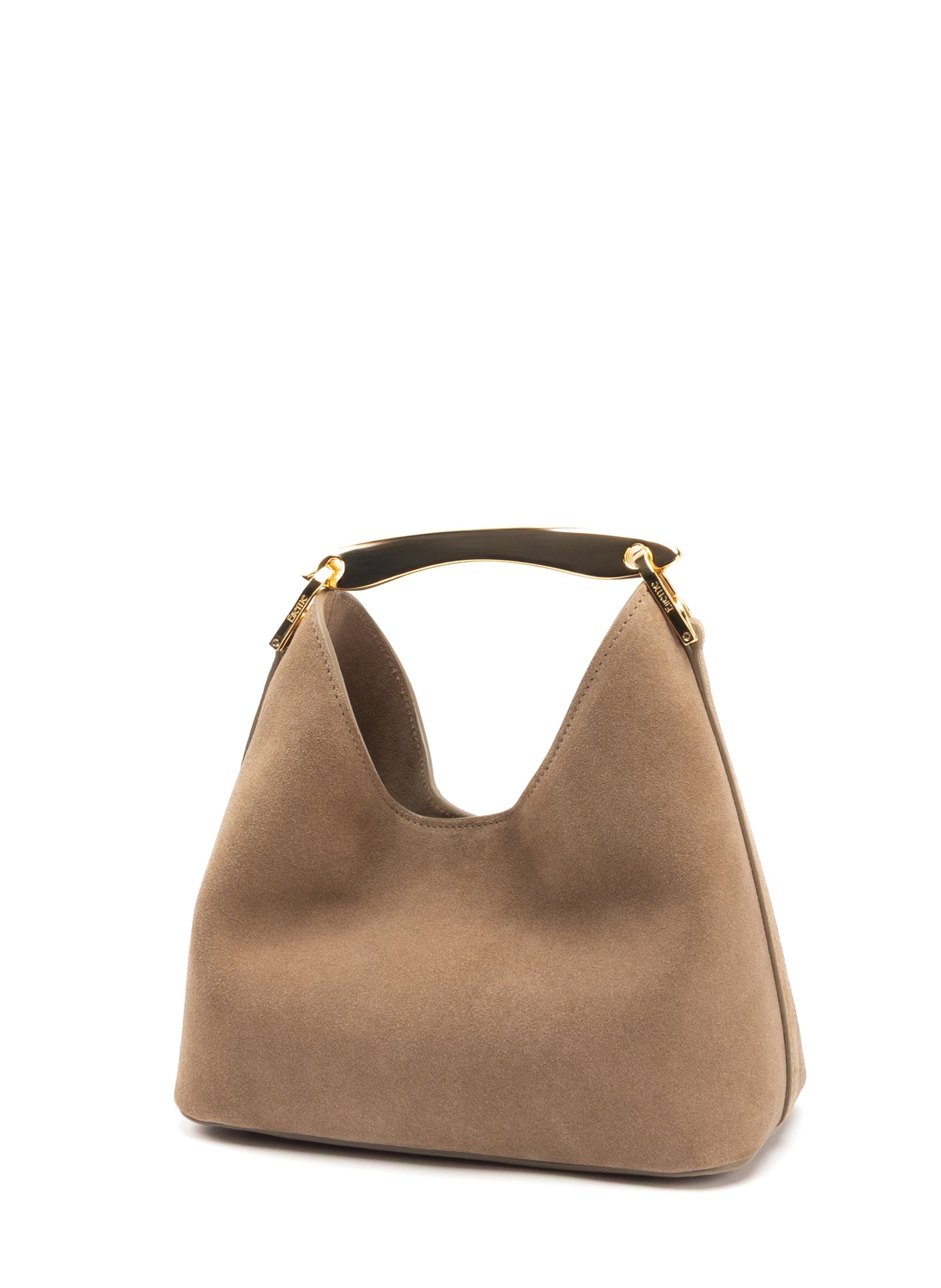 Small Boomerang Suede Tan
