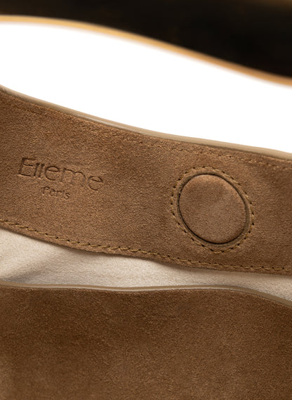 Small Boomerang Suede Tan