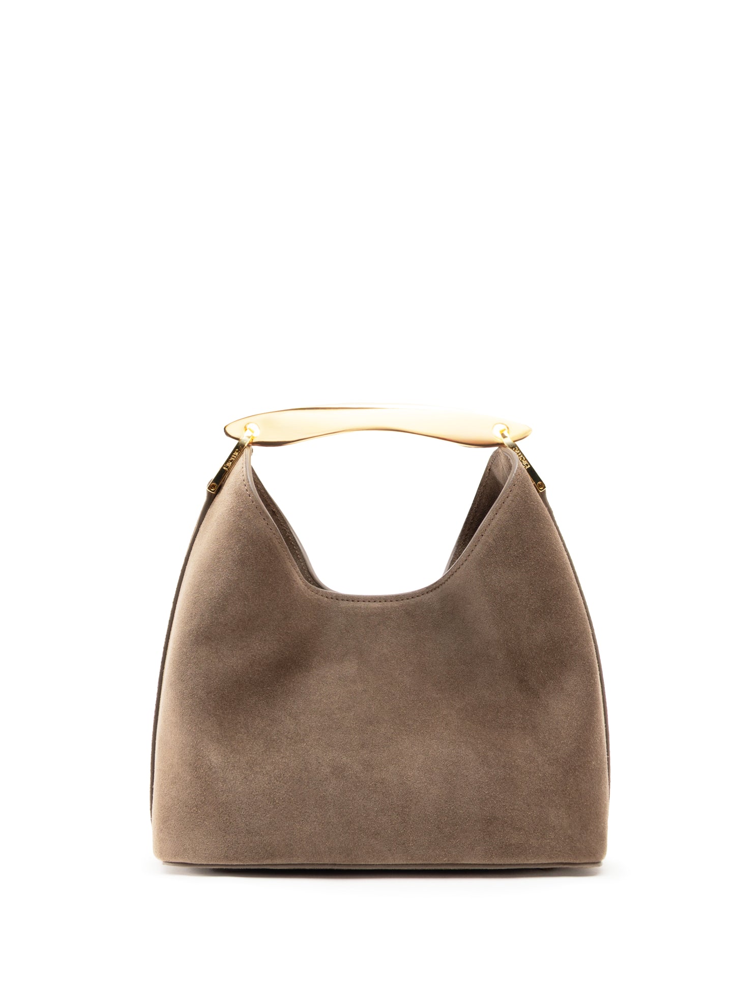 Small Boomerang Suede Taupe