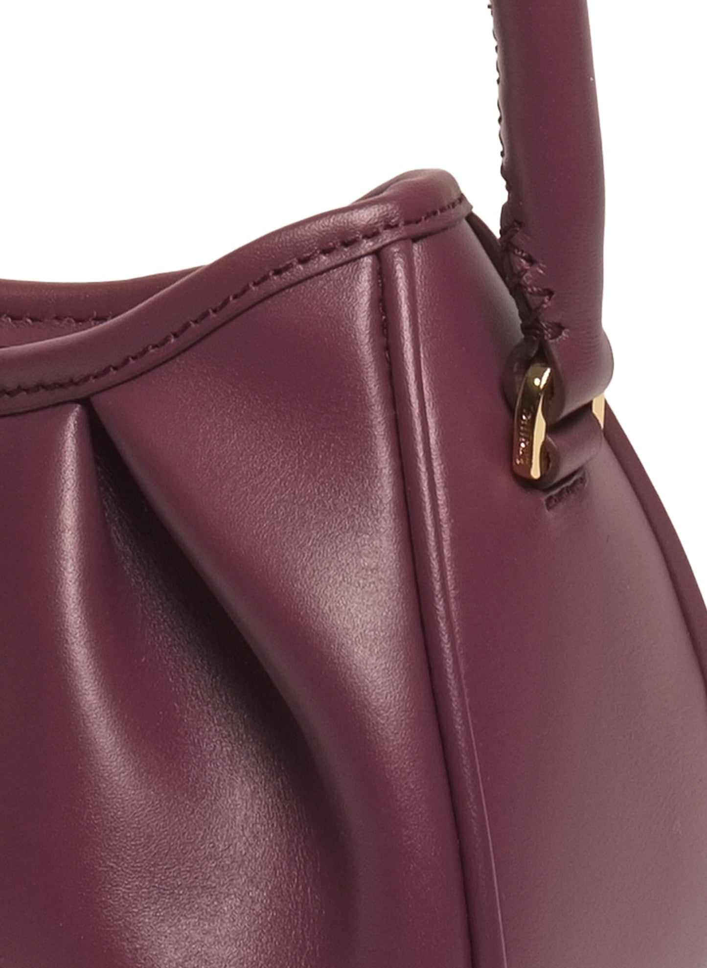 Small Dimple Leather Violet