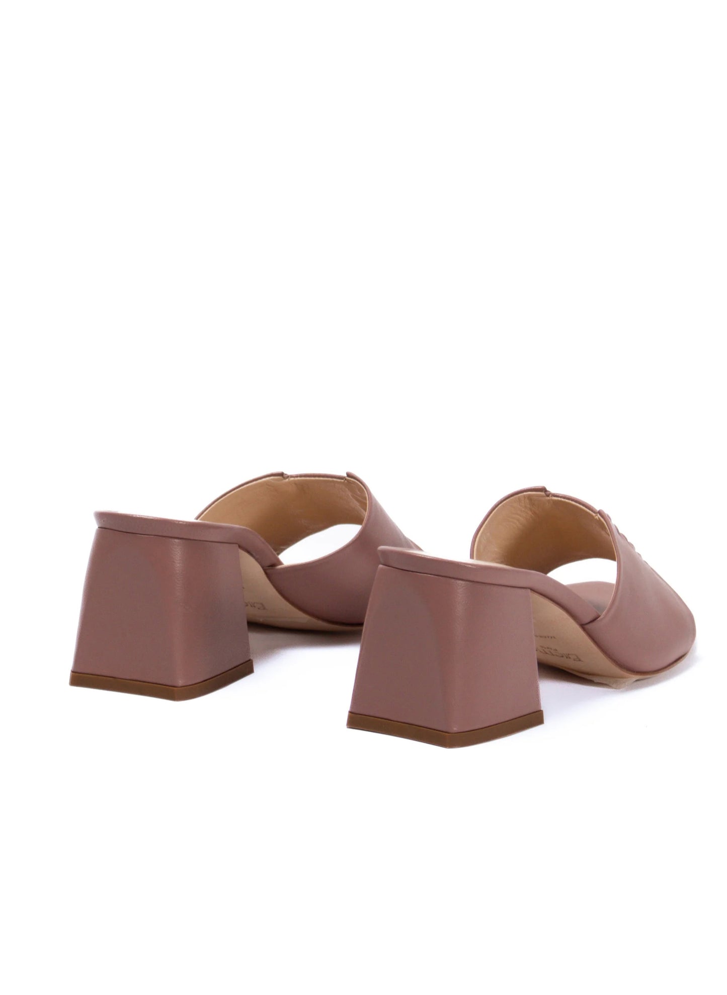 Stitch Block Heel Cannelle