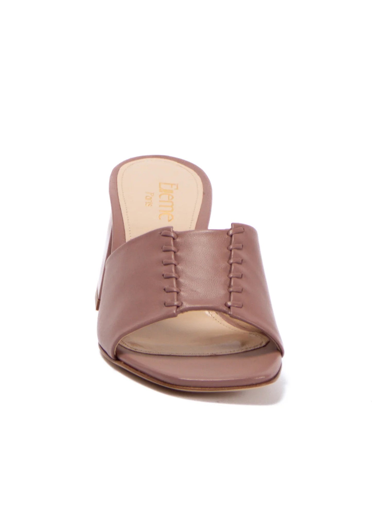 Stitch Block Heel Cannelle