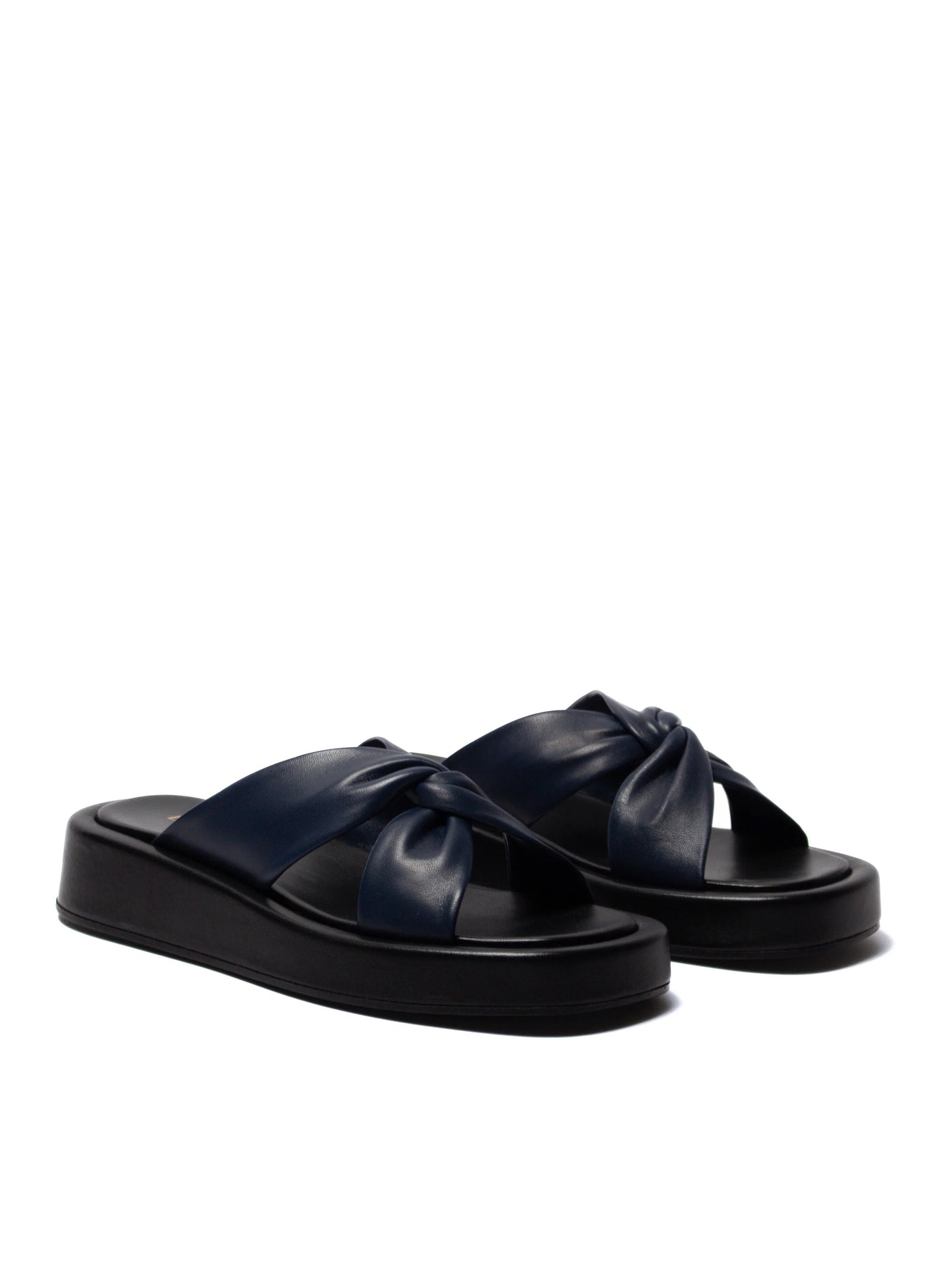 Tresse Platform Black/Navy