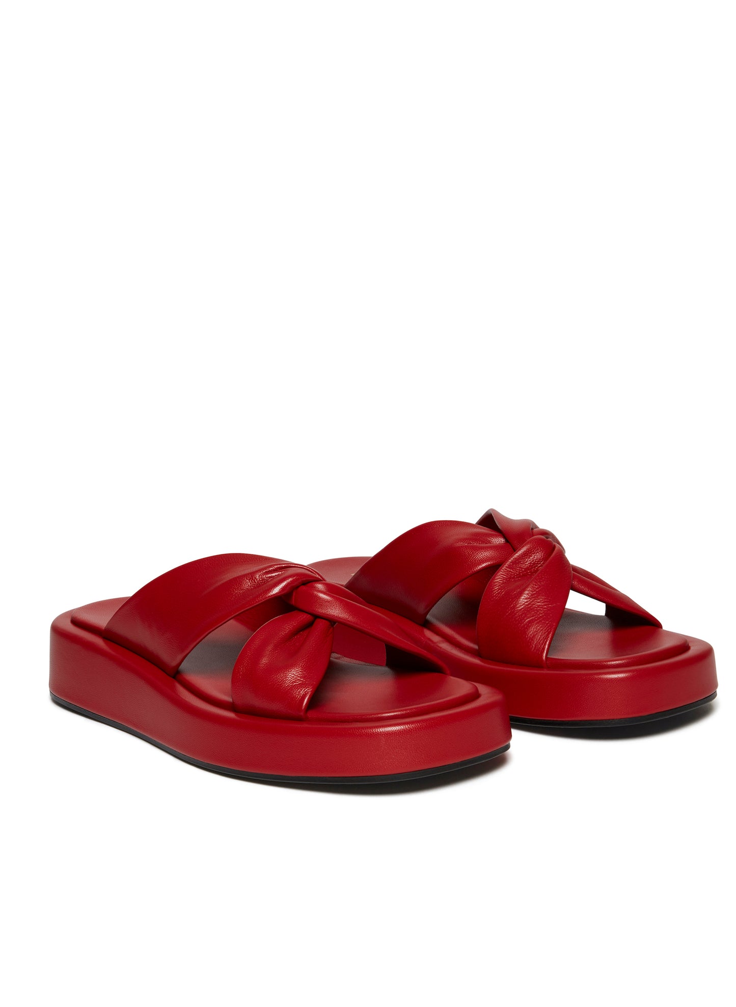 Tresse Platform Rouge