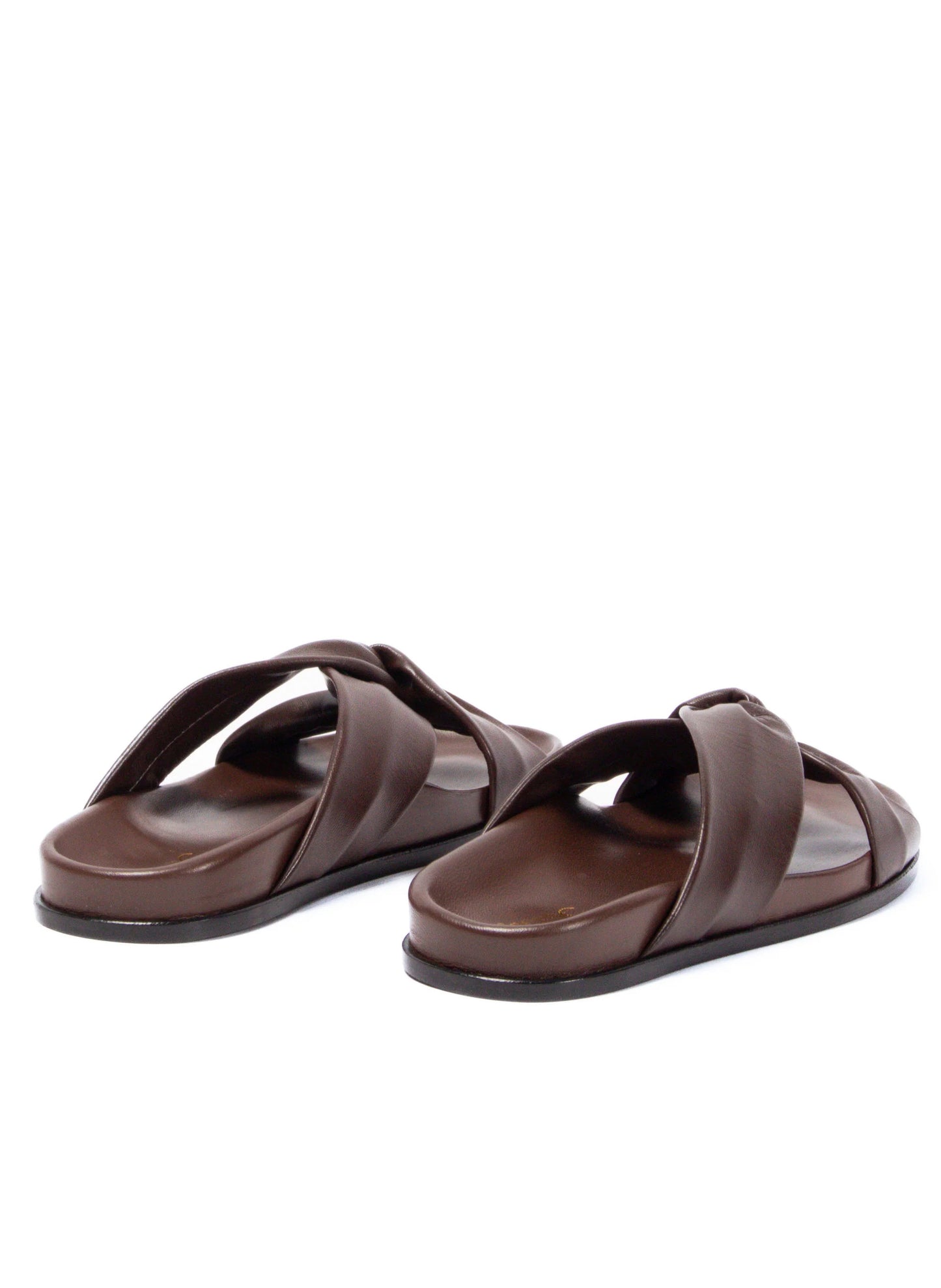 Tresse Sandal Marron foncé