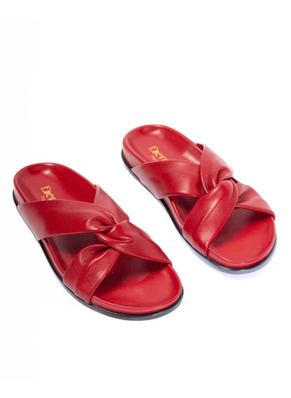 Tresse Sandal Red