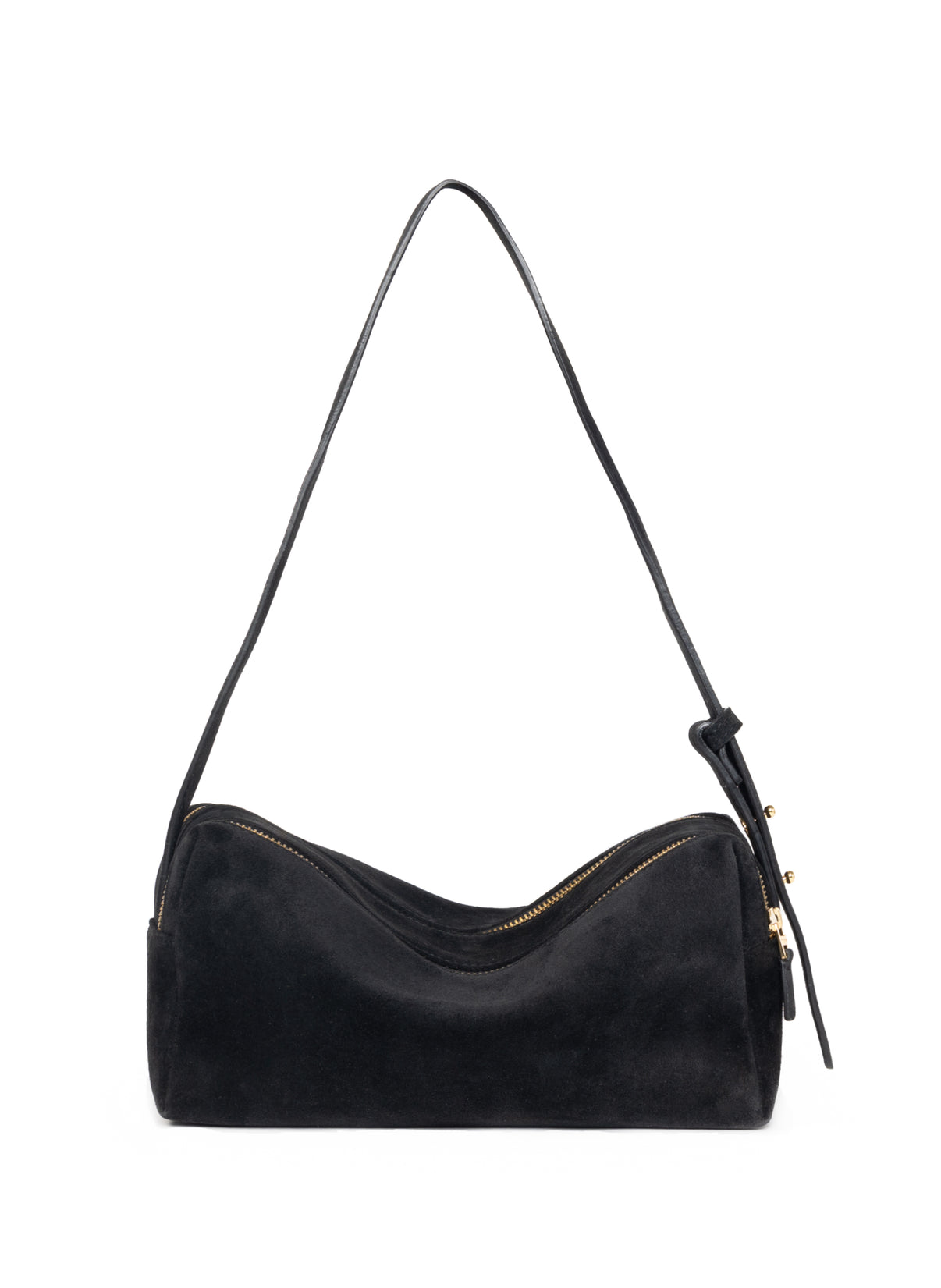 Trousse Suede Black Handbags For Women Elleme trousse-suede-black-handbags-for-women-elleme