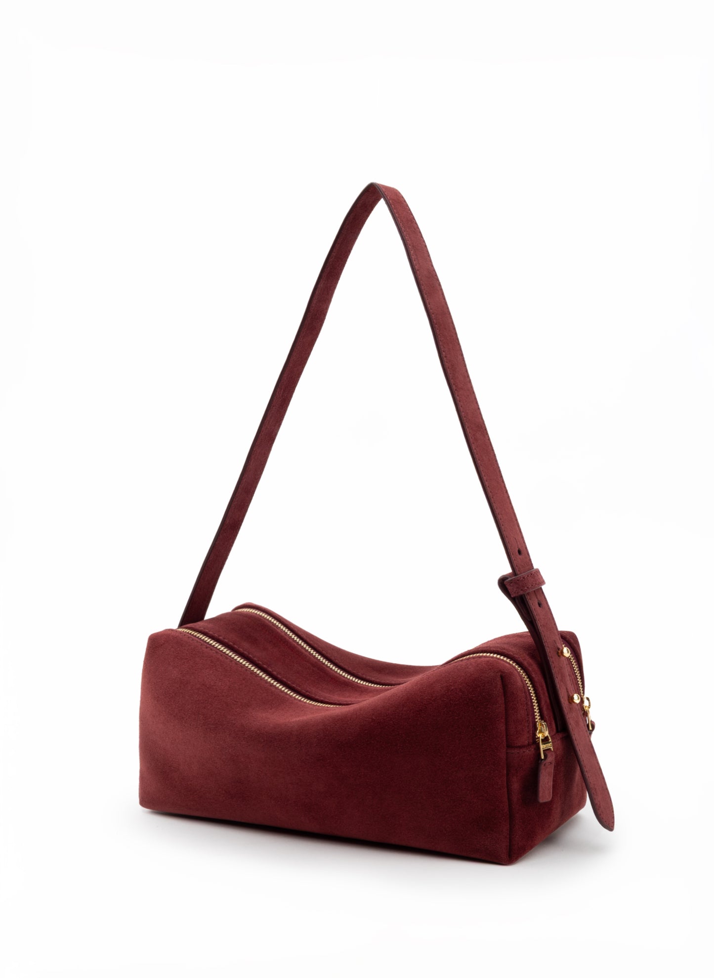 Trousse Suede Burgundy