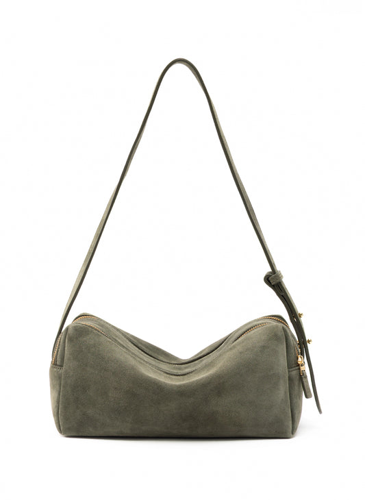 Trousse Suede Khaki