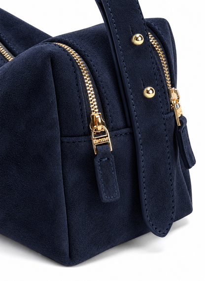 Trousse Suede Midnight Blue