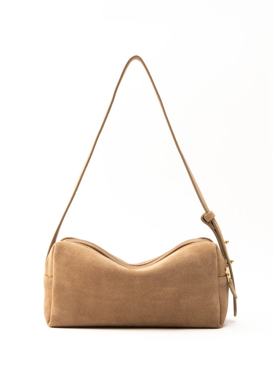 Trousse Suede Tan
