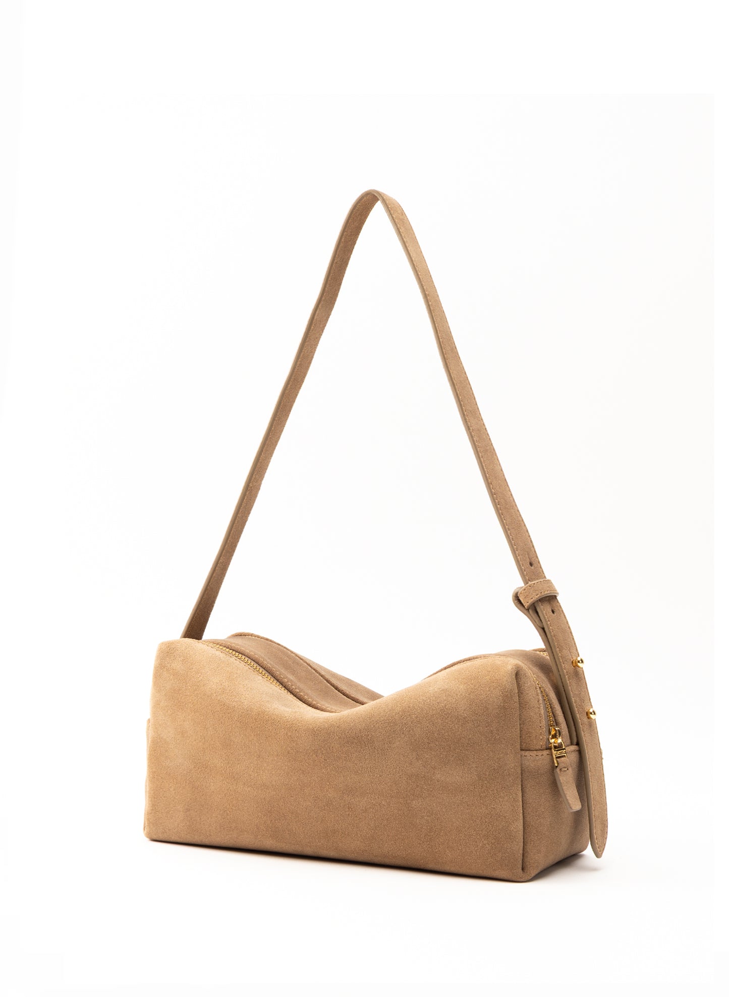 Trousse Suede Tan