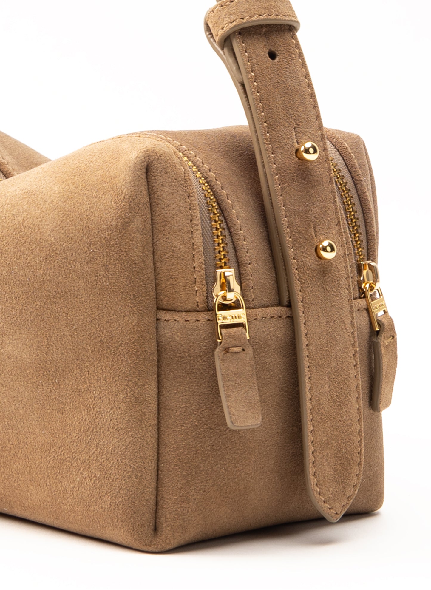 Trousse Suede Tan